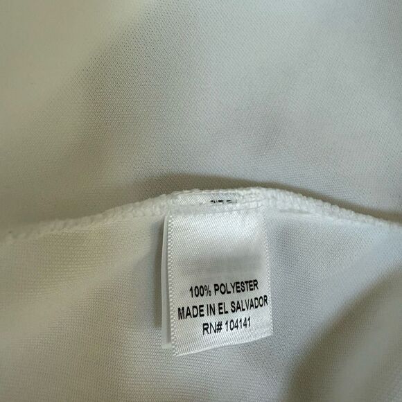 Lady Hagen Women’s Golf Polo Pique Polo SHIRT Size M White NWT - Picture 6 of 8